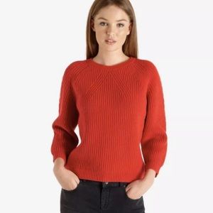 Ted Baker London Odeda Ribbed Wool Jumper Sweater